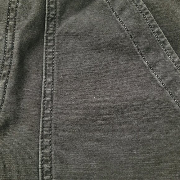 Citizens of Humanity Womens Leah Cotton Tapered Cargo Pants Black Size 26 - Picture 10 of 13